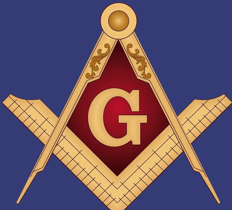 Compass and Square symbolizes Architect --the god of Freemasonry